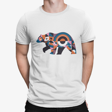 Camiseta Oso Poligono